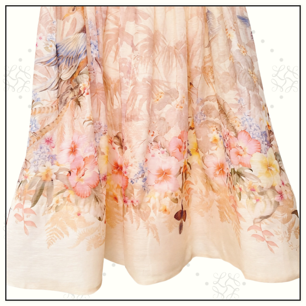 ILLUMINATE DRAWN BLOUSE & MAXI SKIRT