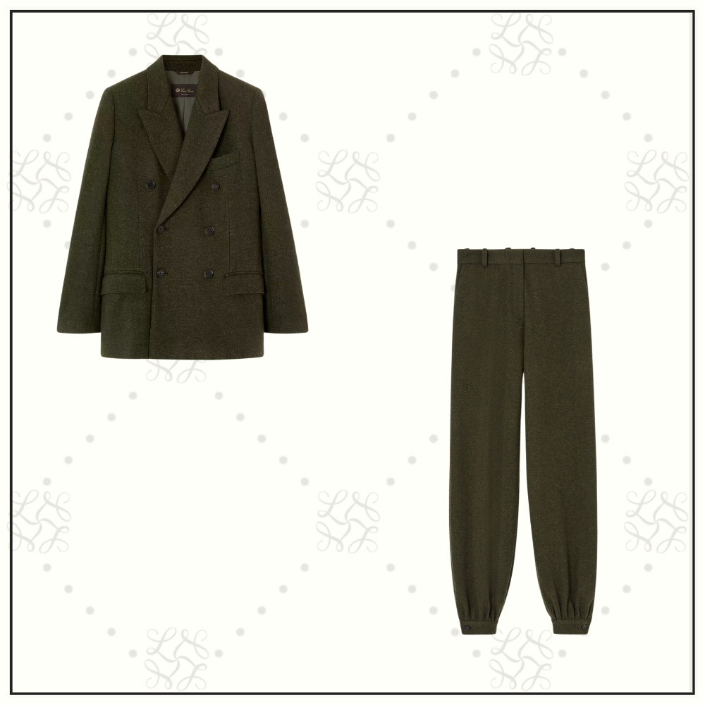 CASHMERE BALLATER BLAZER & TROUSERS