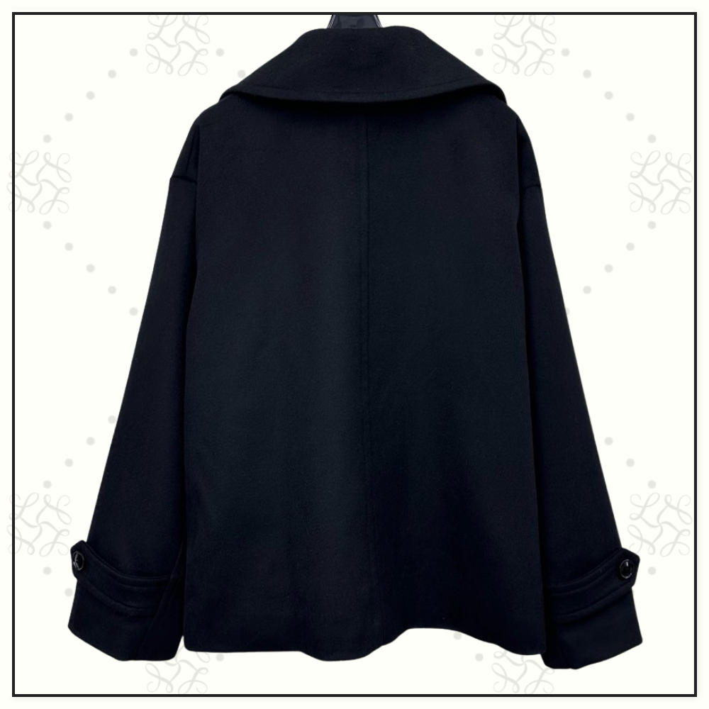 OVERSIZED WOOL BLEND COAT