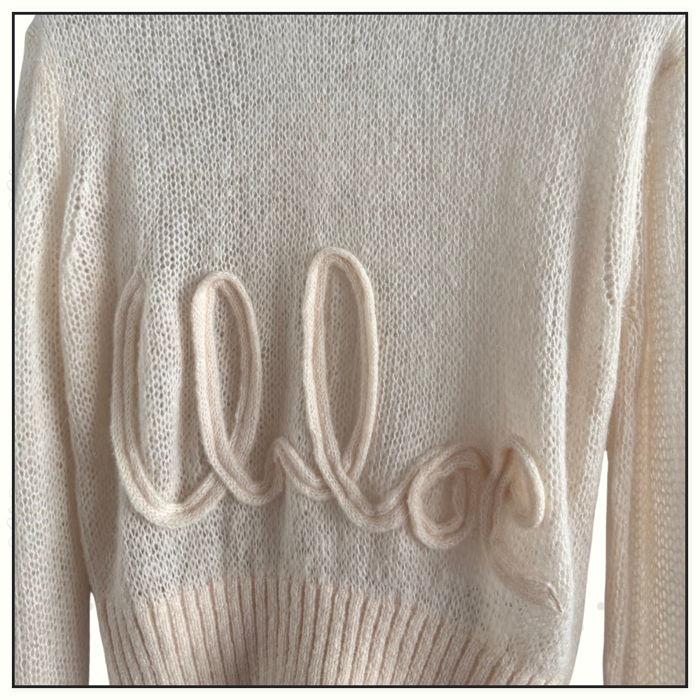 ALPACA WOOL SILK KNIT SWEATER