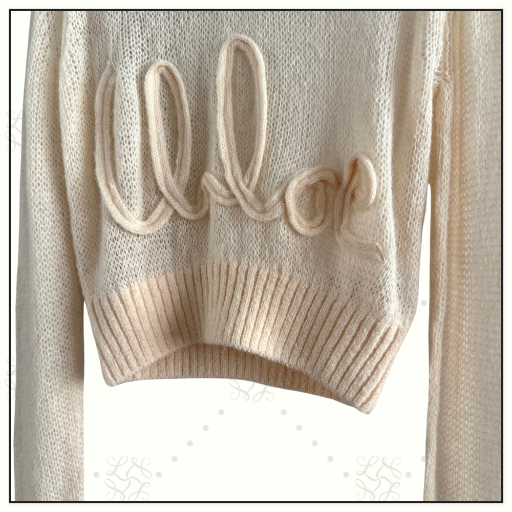 ALPACA WOOL SILK KNIT SWEATER