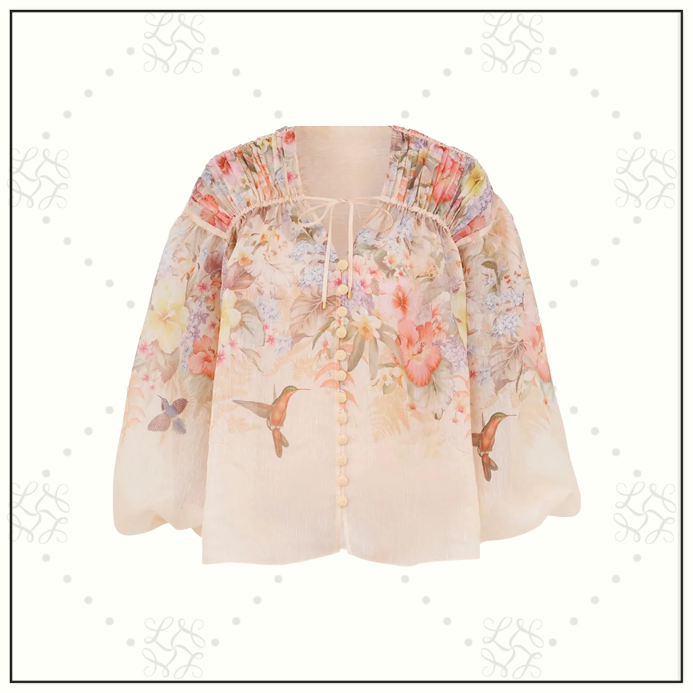 ILLUMINATE DRAWN BLOUSE & MAXI SKIRT