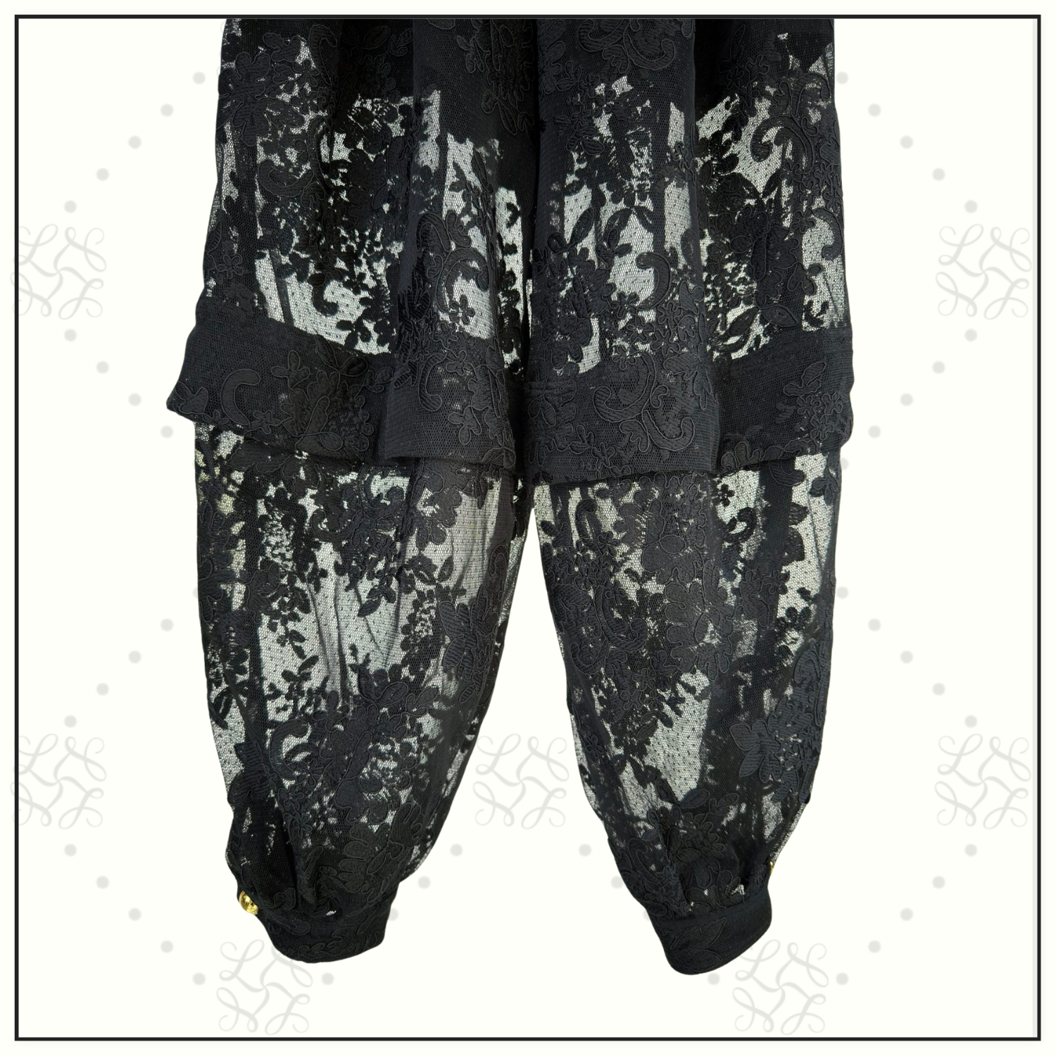 HYPNOTIC LACE BODICE & LACE HAREM PANT