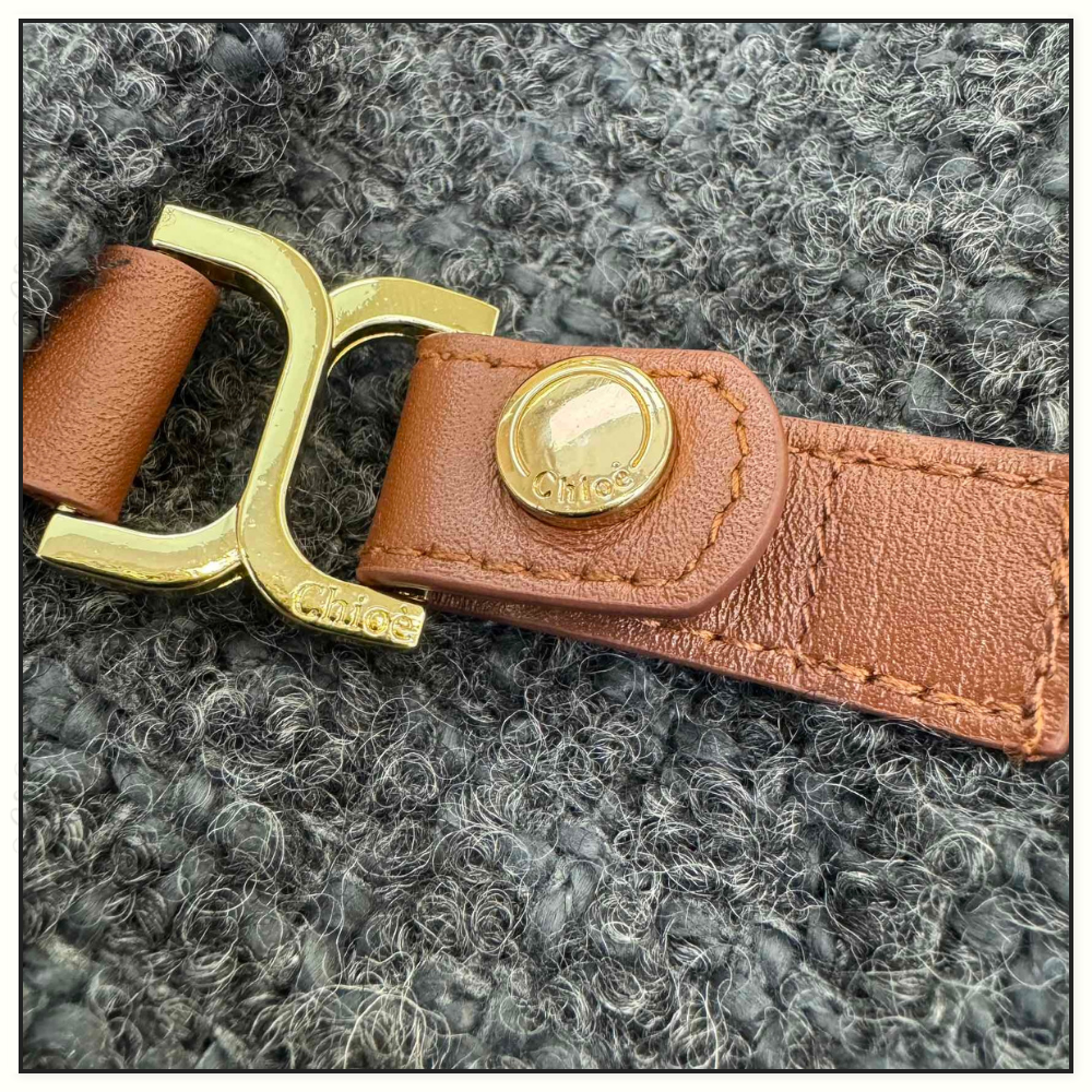 CROPPED WOOL BLEND TWEED JACKET