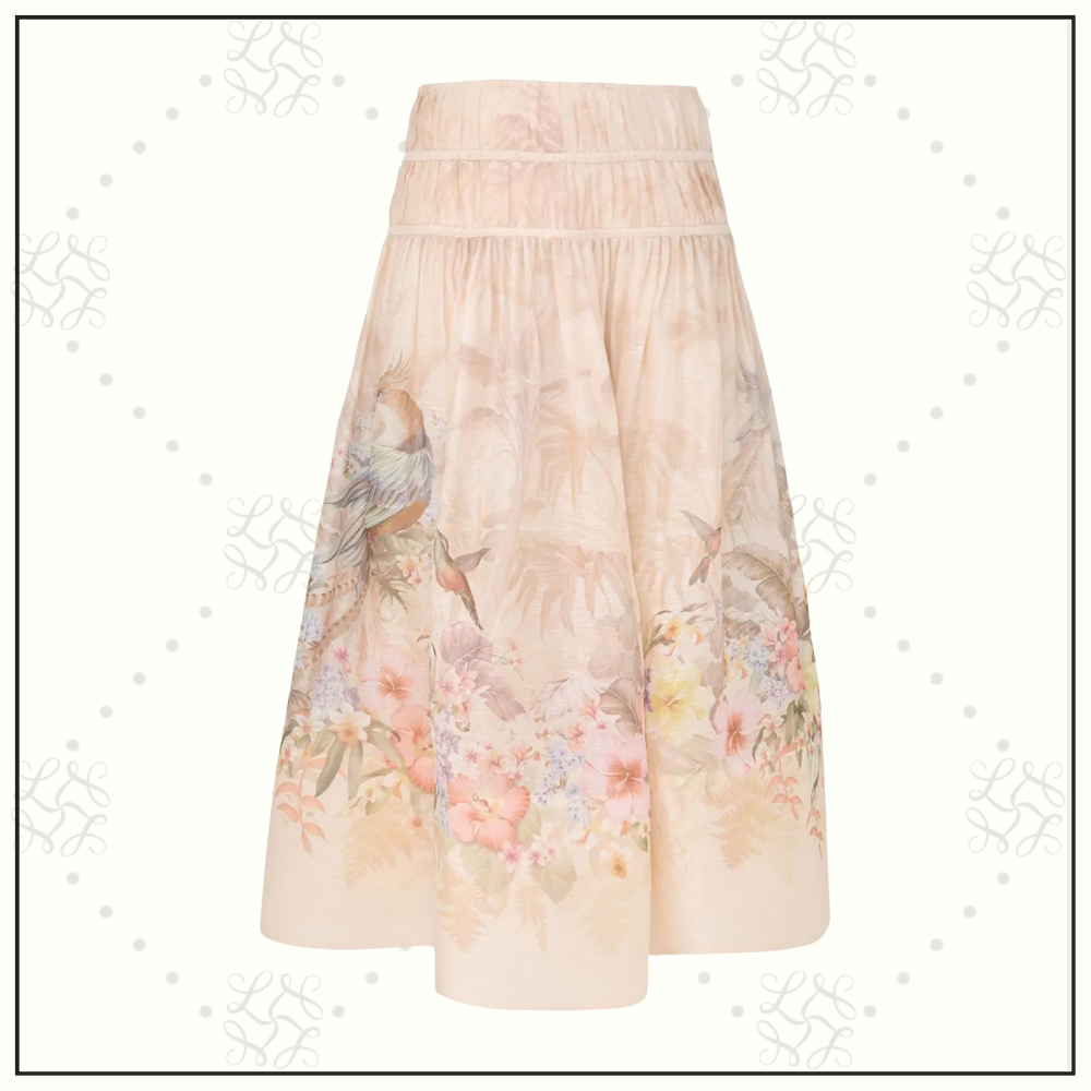 ILLUMINATE DRAWN BLOUSE & MAXI SKIRT