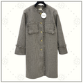 WOOL BLEND HOUNDSTOOTH COAT