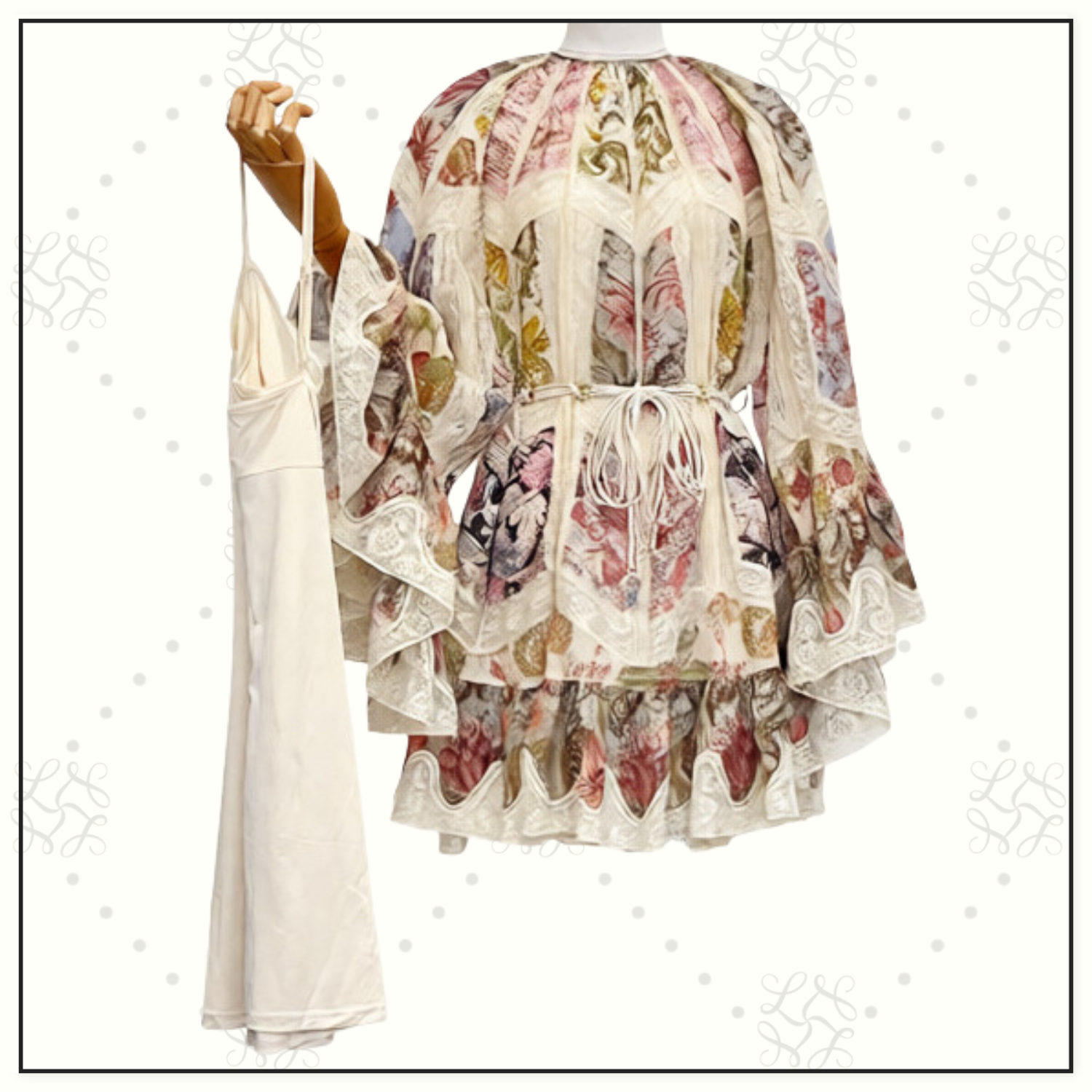 DAYLIGHT FLUTTER DRESS