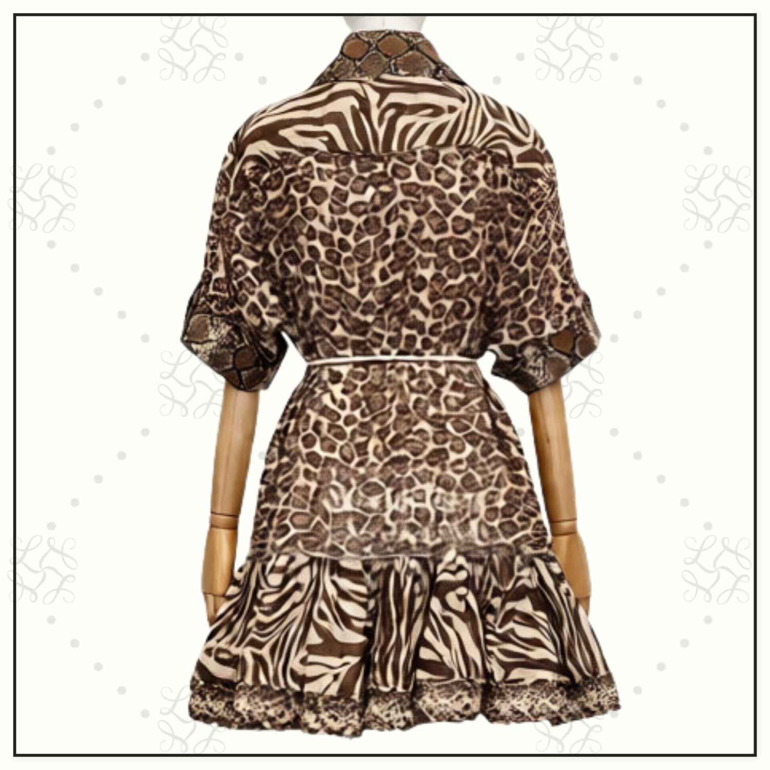 WANDERLUST LANTERN MINI DRESS