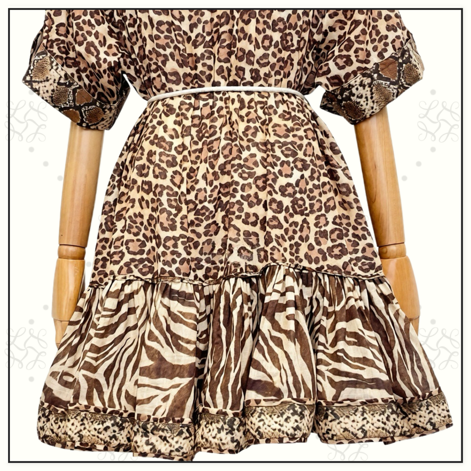 WANDERLUST LANTERN MINI DRESS