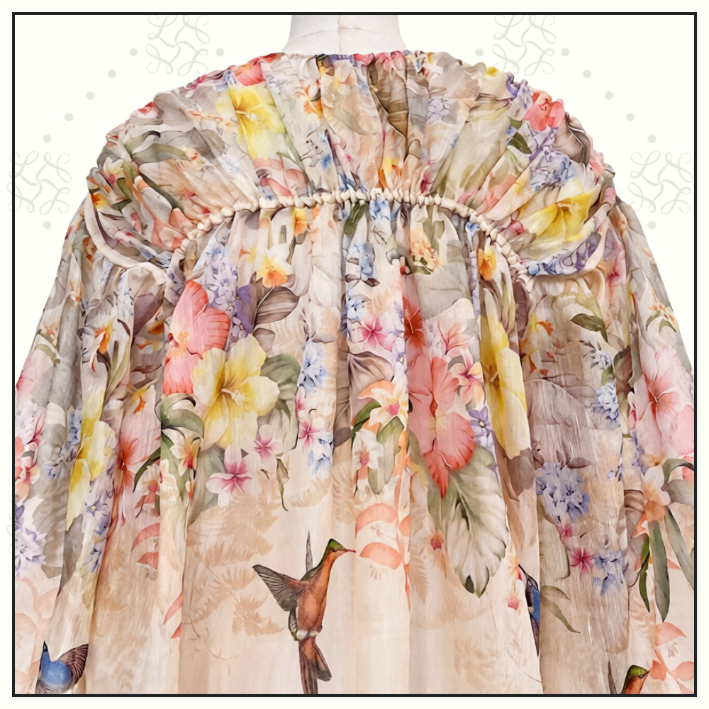 ILLUMINATE DRAWN BLOUSE & MAXI SKIRT