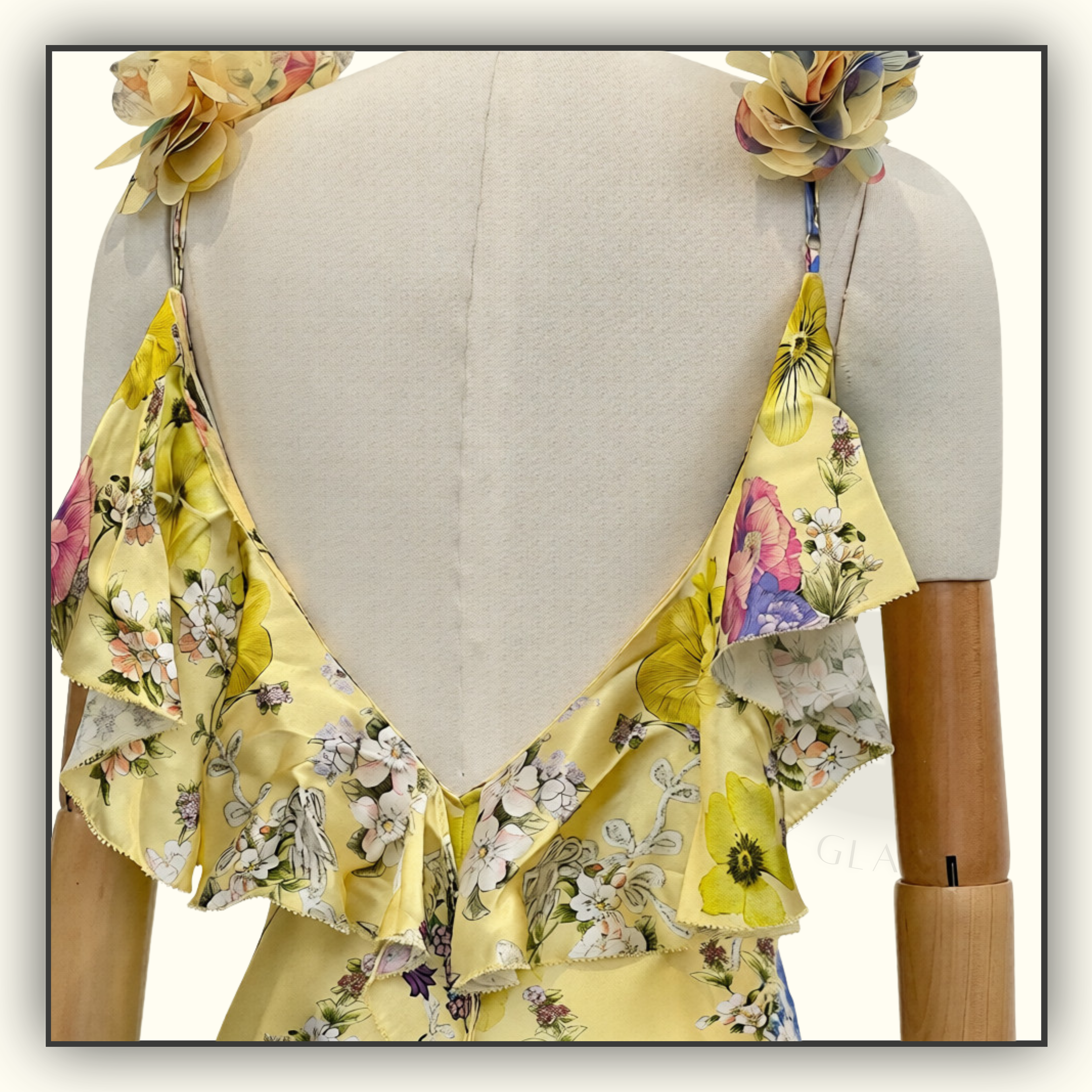 V NECK BIAS SLIP DRESS