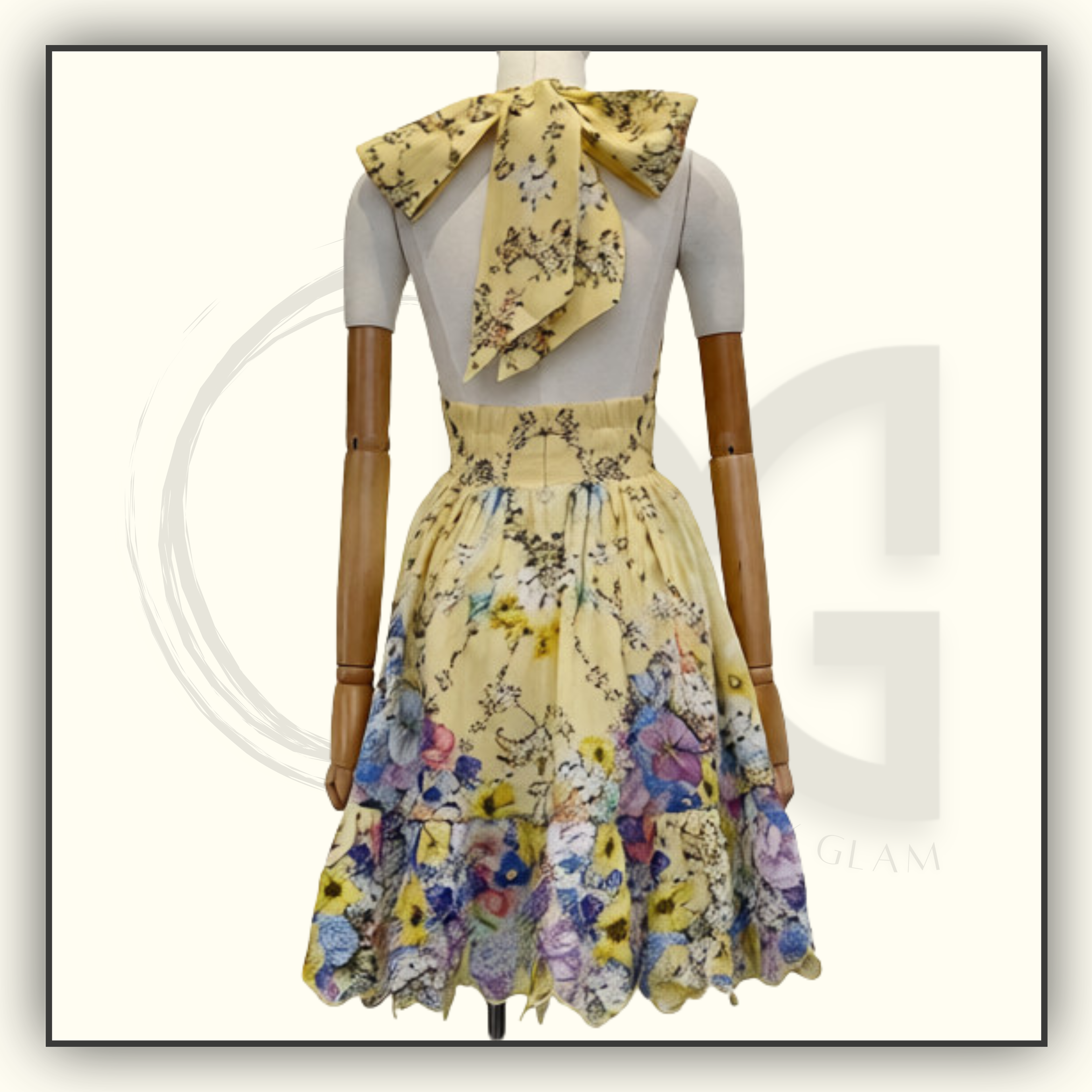 HALTER SHORT DRESS