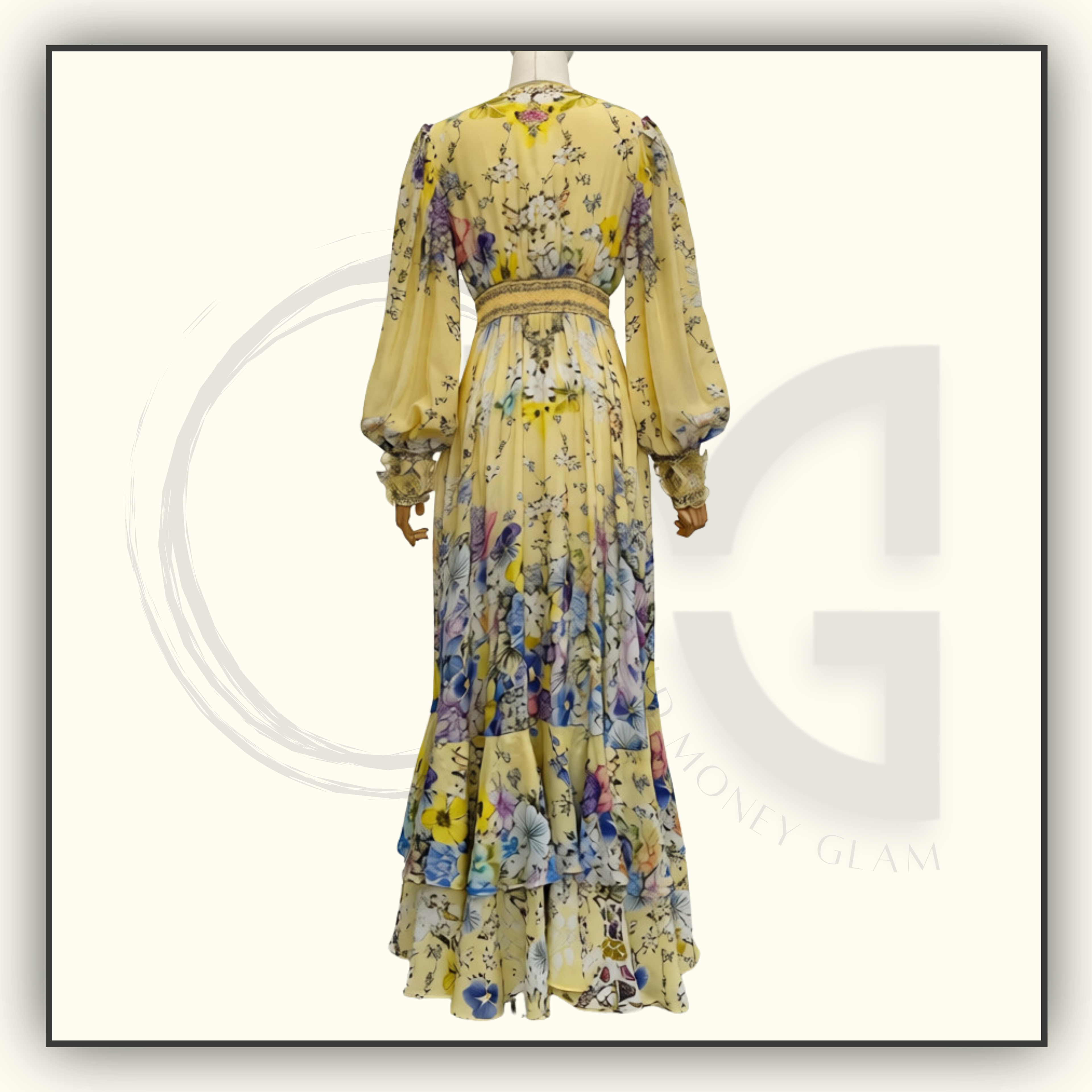 LONG BUTTON FRONT DRESS