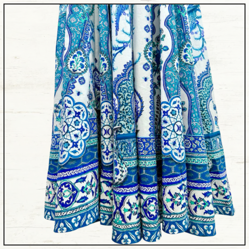 JERSEY TANK DRESS WITH CONTRAST SKIRT