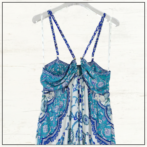 GATHERED CUT OUT DRESS