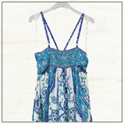 GATHERED CUT OUT DRESS