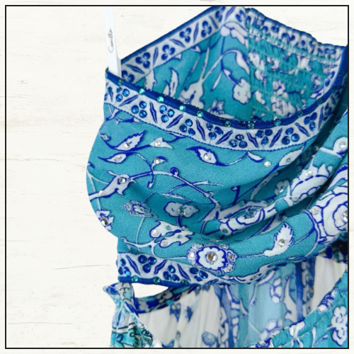 GATHERED CUT OUT DRESS