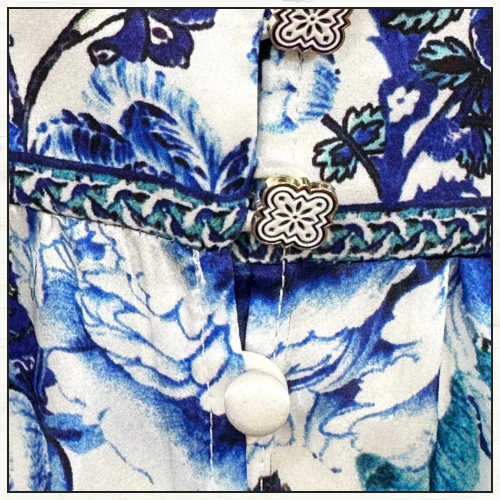 LONG BUTTON FRONT DRESS