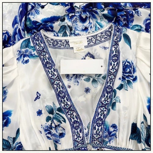 LONG BUTTON FRONT DRESS