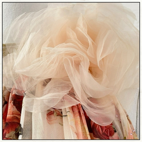 COLD SHOULDER LONG DRESS