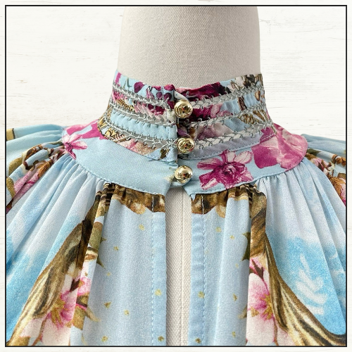 REGIAN SLEEVE MIDI SHIRT DRESS