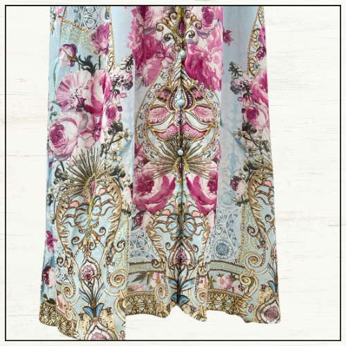 REGIAN SLEEVE MIDI SHIRT DRESS