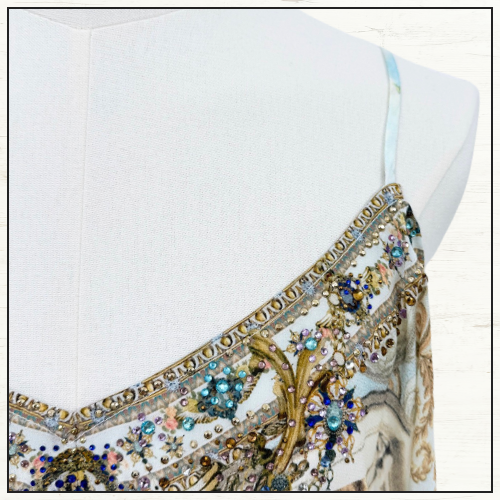 DROP SHOULDER PLAYSUIT