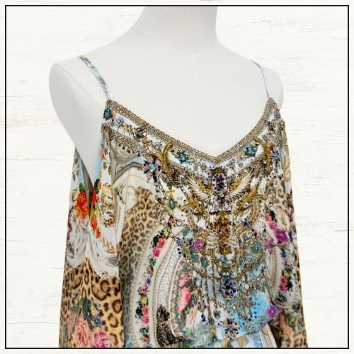 DROP SHOULDER PLAYSUIT