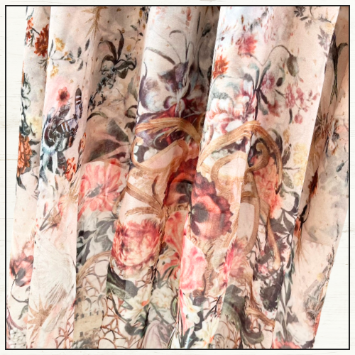 LONG KAFTAN WITH WAIST DETAIL