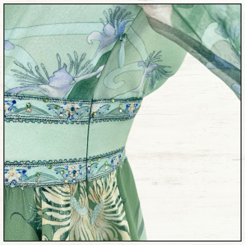 SHORT DRESS WITH BLOUSON SLEEVE