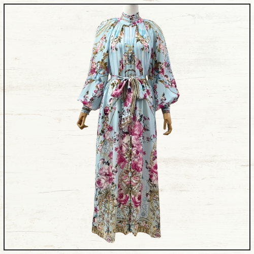 REGIAN SLEEVE MIDI SHIRT DRESS