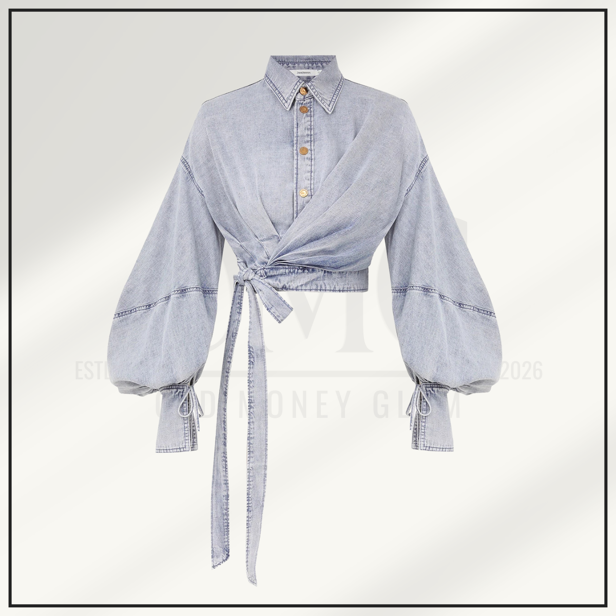 REBELLION DENIM WRAP TOP & PANT