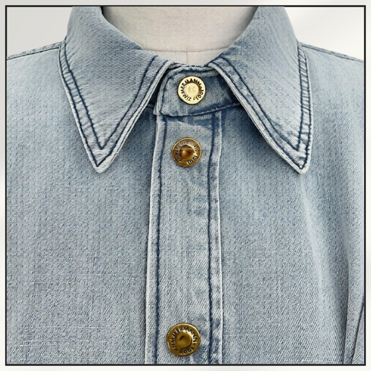 REBELLION DENIM WRAP TOP & PANT