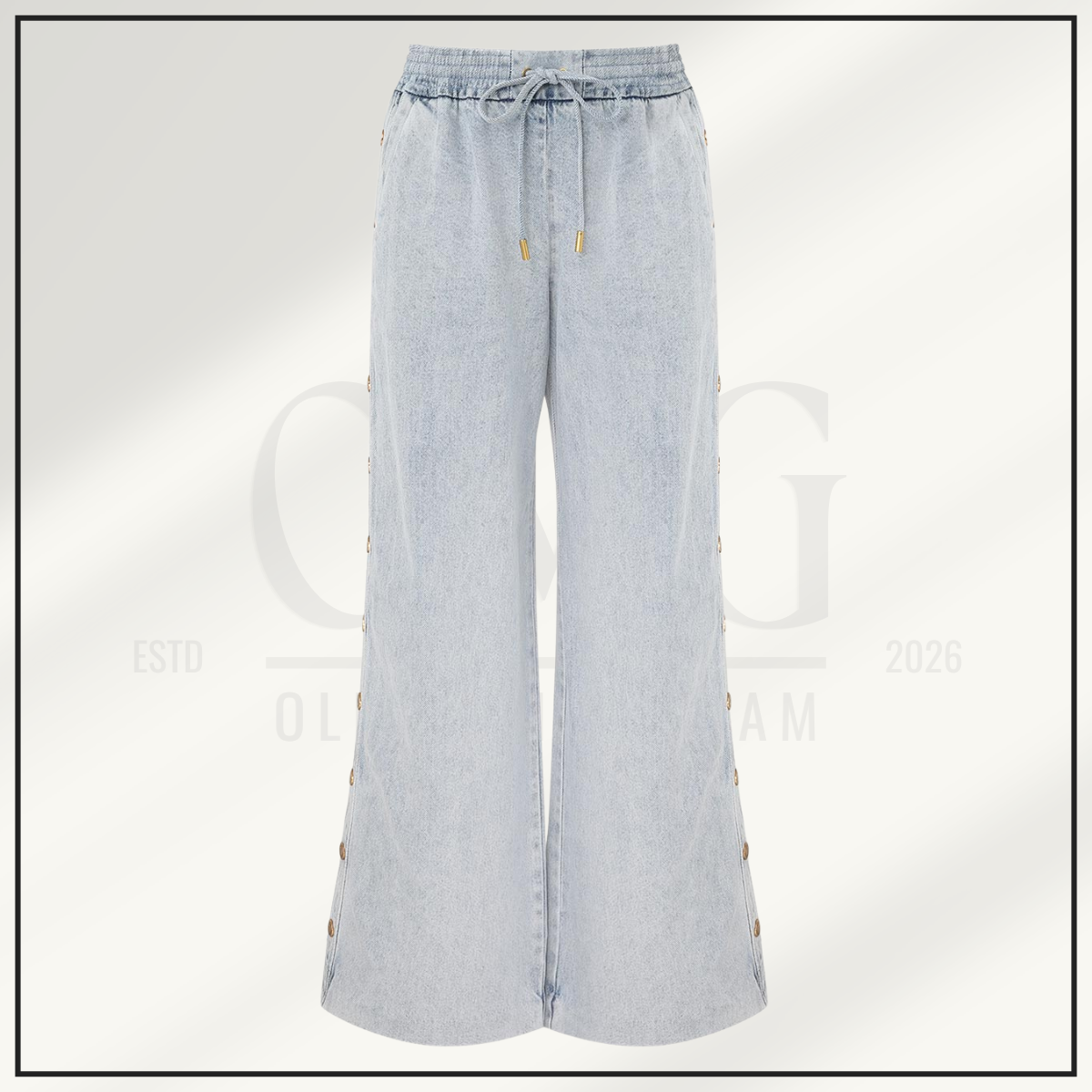 REBELLION DENIM WRAP TOP & PANT