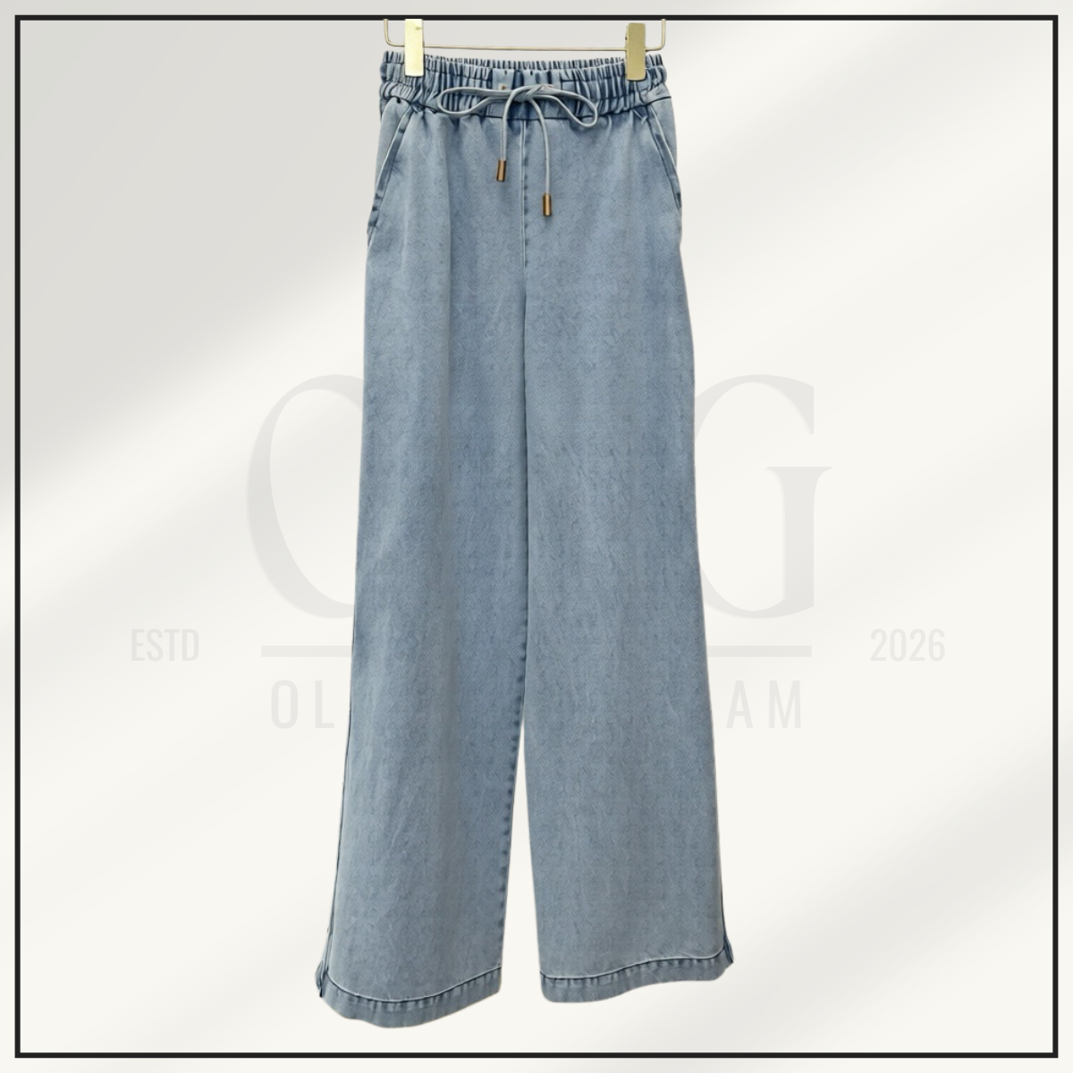 REBELLION DENIM WRAP TOP & PANT