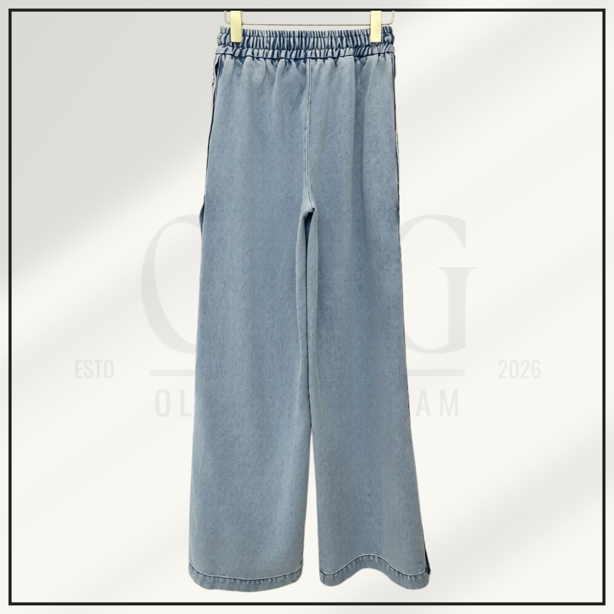 REBELLION DENIM WRAP TOP & PANT