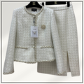 TWEED JACKET & SKIRT SET