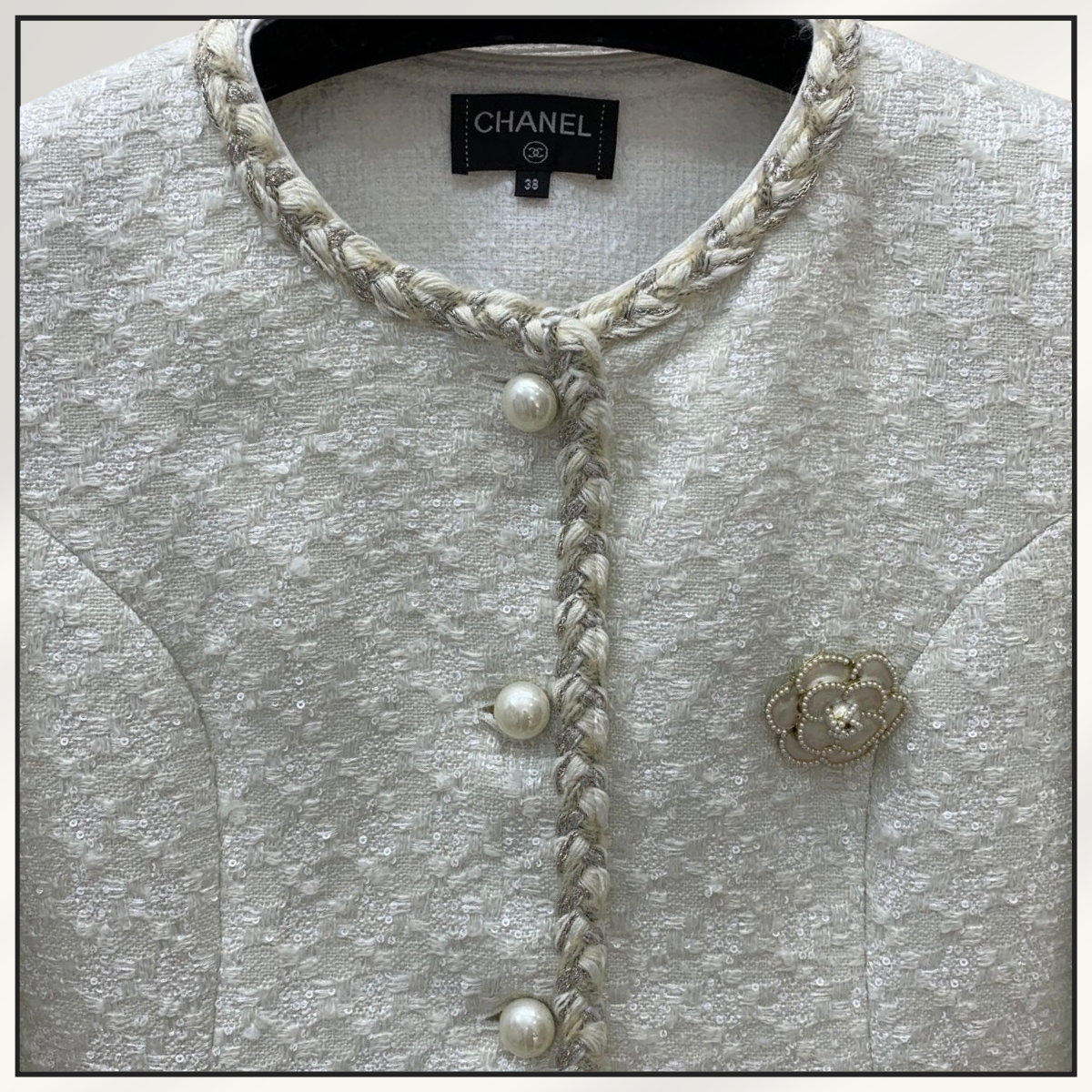 TWEED JACKET & SKIRT SET