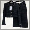 TWEED JACKET & SKIRT SET