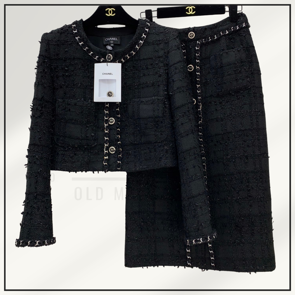 TWEED JACKET & SKIRT SET