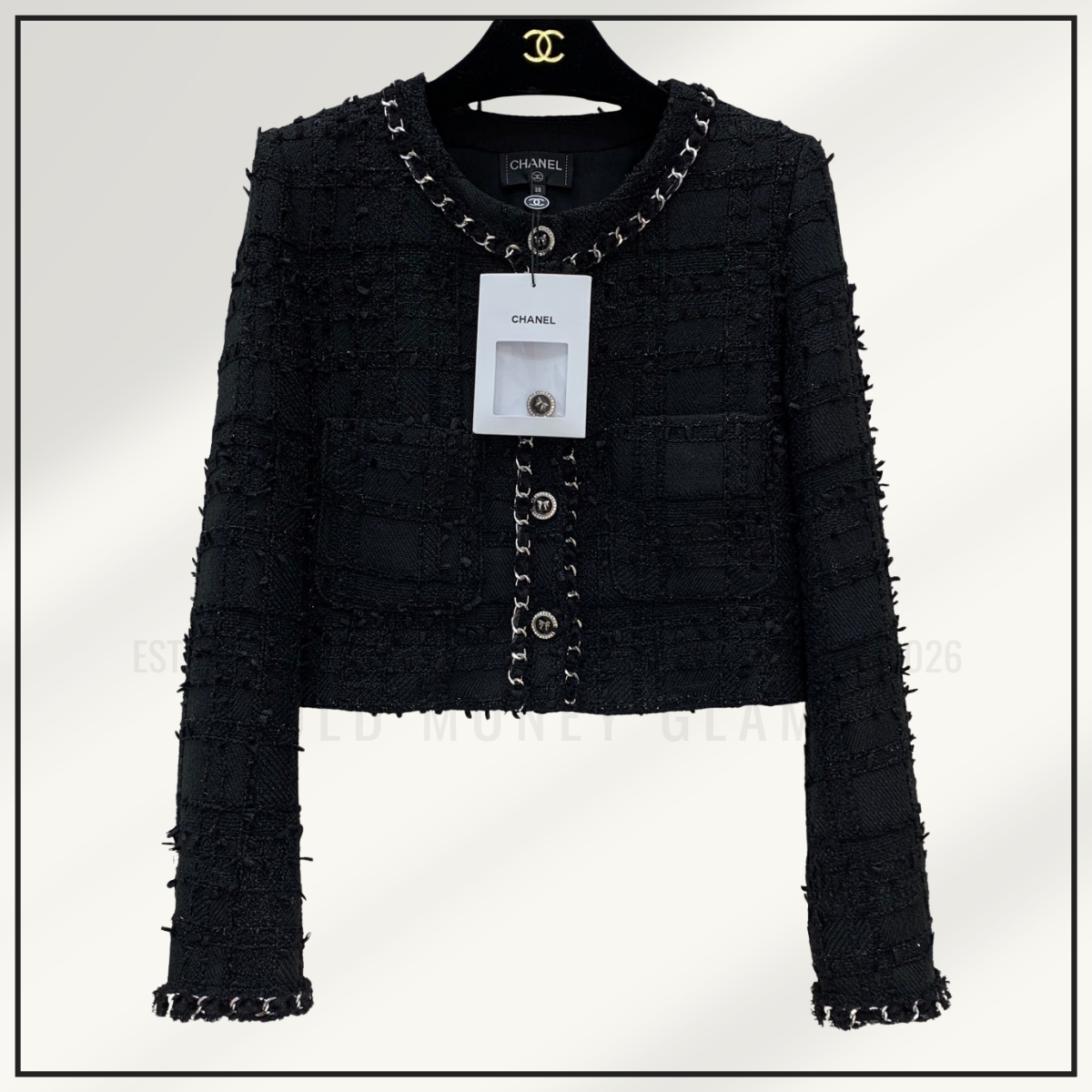 TWEED JACKET & SKIRT SET