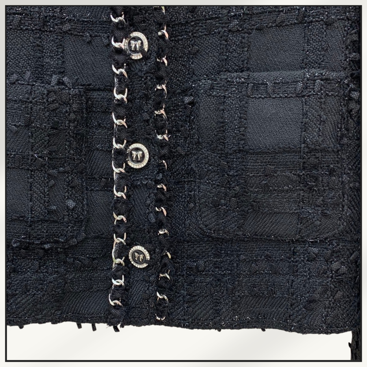 TWEED JACKET & SKIRT SET