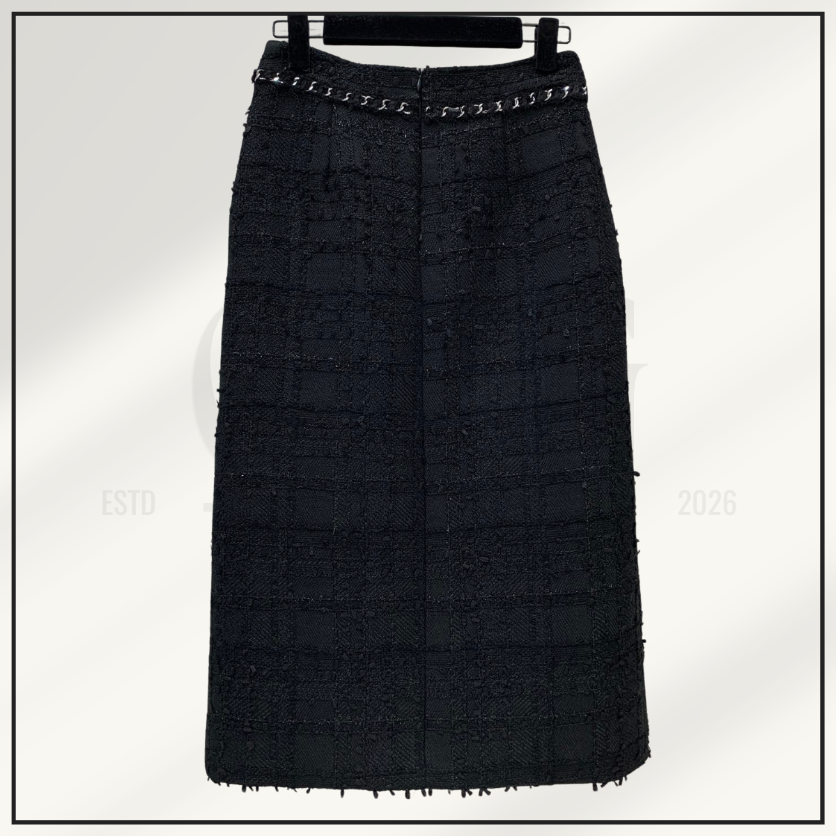 TWEED JACKET & SKIRT SET