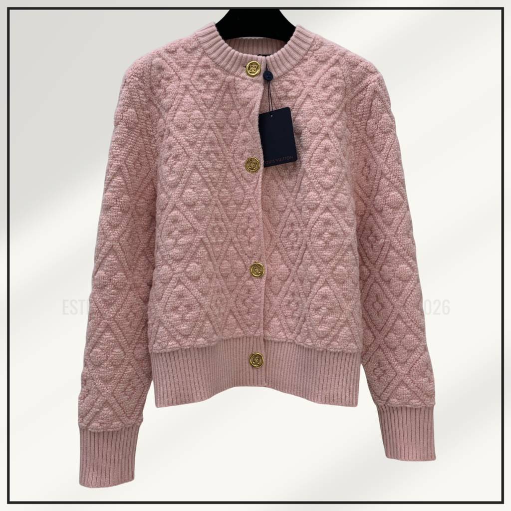 TOWELING MONOGRAM JACKET &. MINI SKIRT