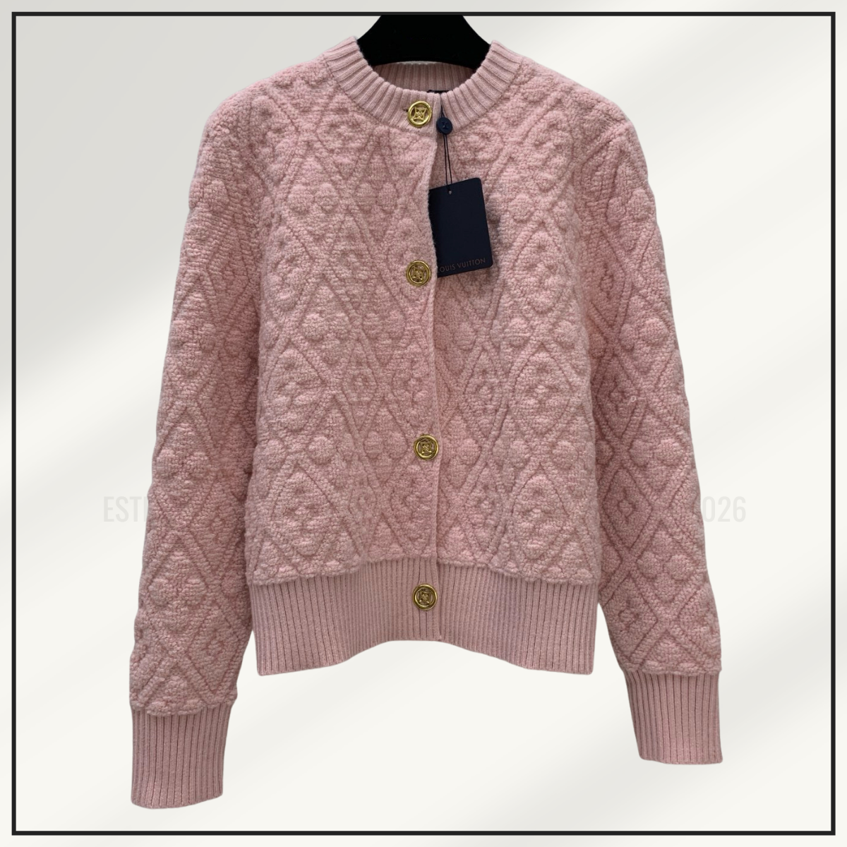 TOWELING MONOGRAM JACKET &. MINI SKIRT
