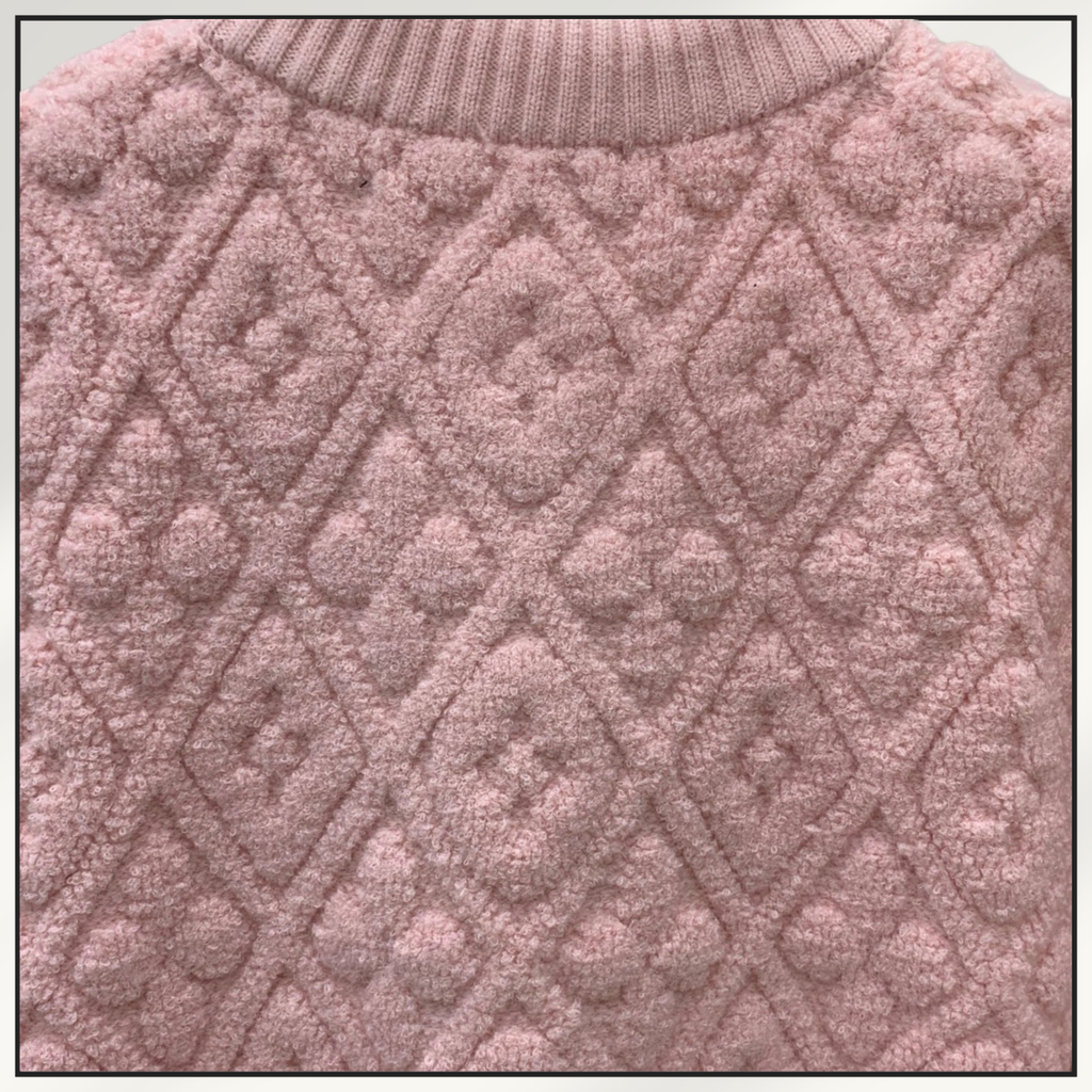 TOWELING MONOGRAM JACKET &. MINI SKIRT