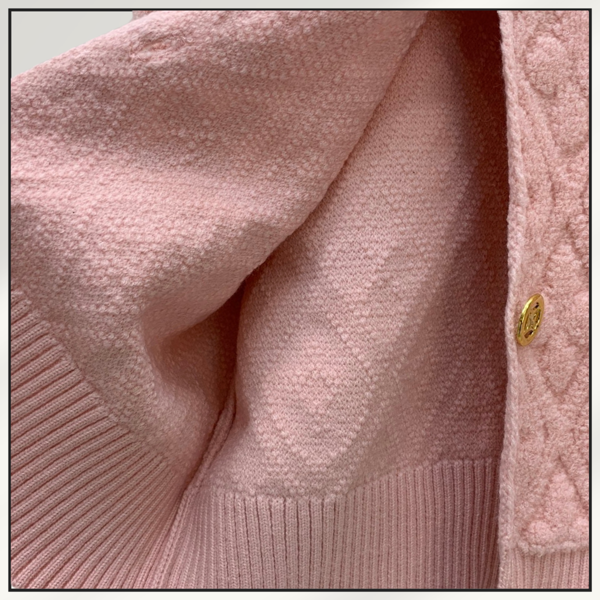 TOWELING MONOGRAM JACKET &. MINI SKIRT