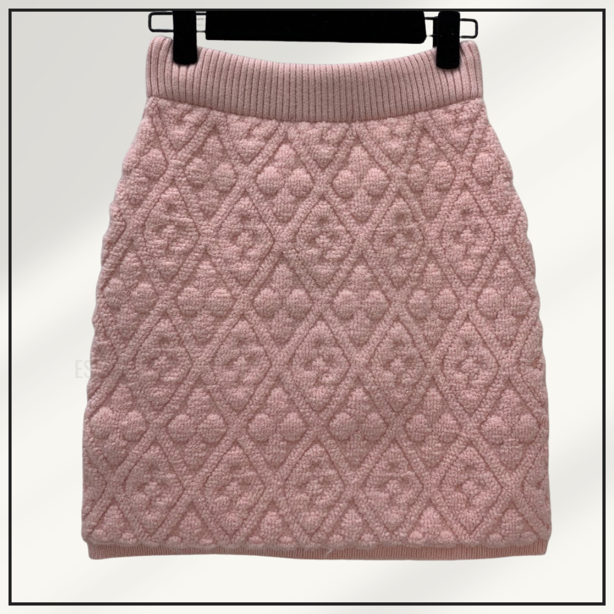 TOWELING MONOGRAM JACKET &. MINI SKIRT