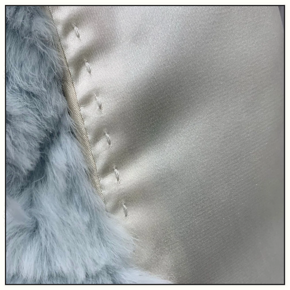 REX RABBIT FUR MACROCANNAGE JACKET