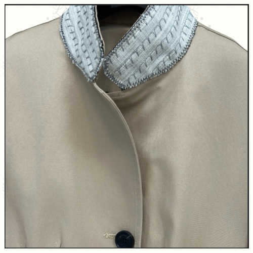 TRENCH COAT WITH INTEGRATED CORSET